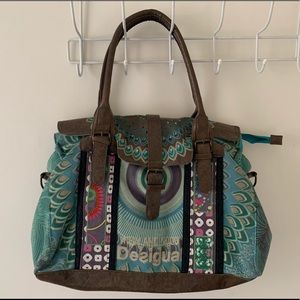 Desigual embroidered bag